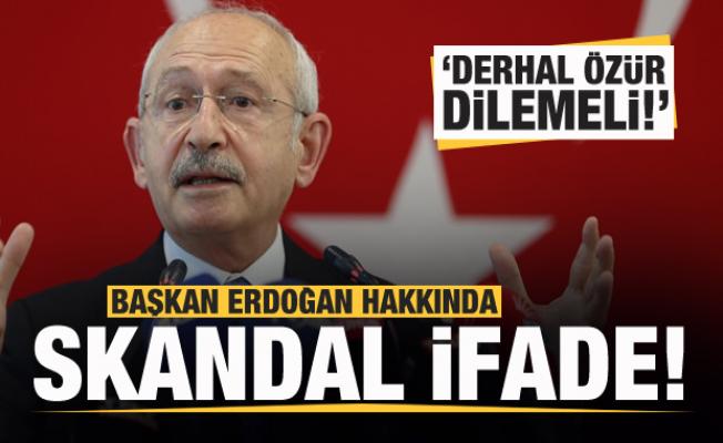 Son dakika: Kılıçdaroğlu'ndan Başkan Erdoğan hakkında skandal ifade! Peş peşe tepkiler