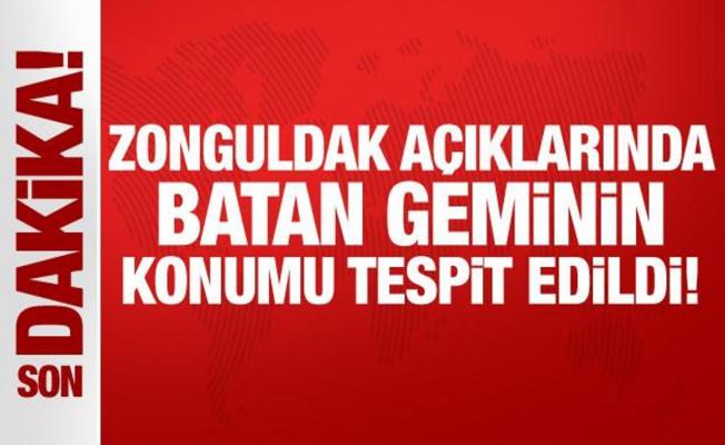 Son Dakika: Zonguldak açıklarında batan geminin konumu tespit edildi!