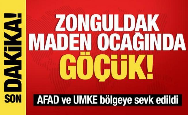 Son dakika: Zonguldak'ta maden ocağında göçük