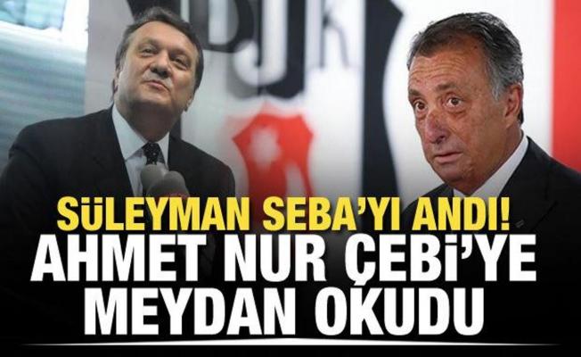 Süleyman Seba'yı andı! Ahmet Nur Çebi'ye medyan okudu