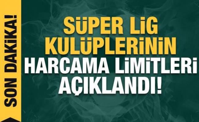 Süper Lig kulüplerinin harcama limitlerini açıklandı