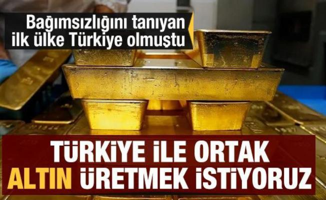 Tacikistan duyurdu: Türkiye ile ortak altın üretmek istiyoruz