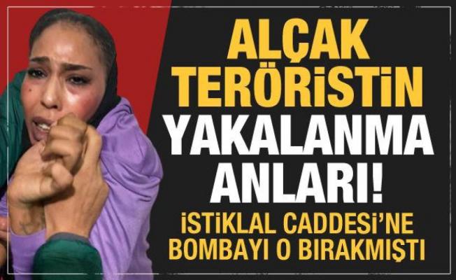 Taksim İstiklal Caddesi'ndeki alçak teröristlerin yakalanma anları