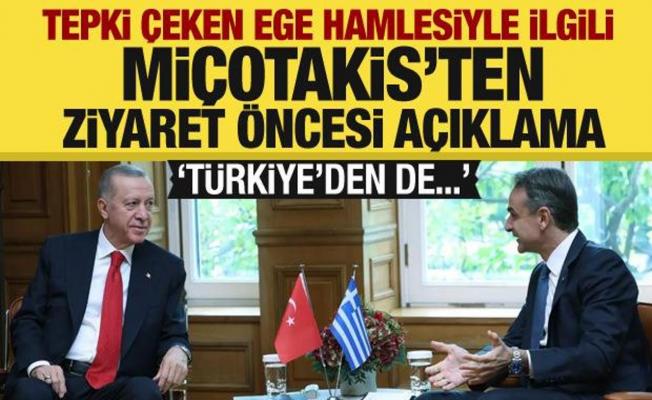 Tepki çeken Ege hamlesiyle ilgili Miçotakis'ten açıklama: Türkiye'den de...