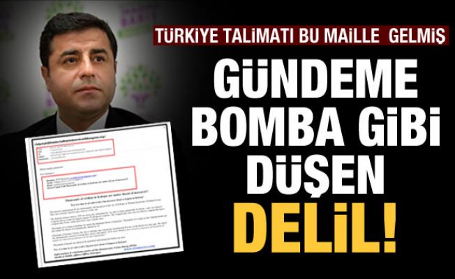 Terör örgütünden HDP'ye e-posta ile talimat!