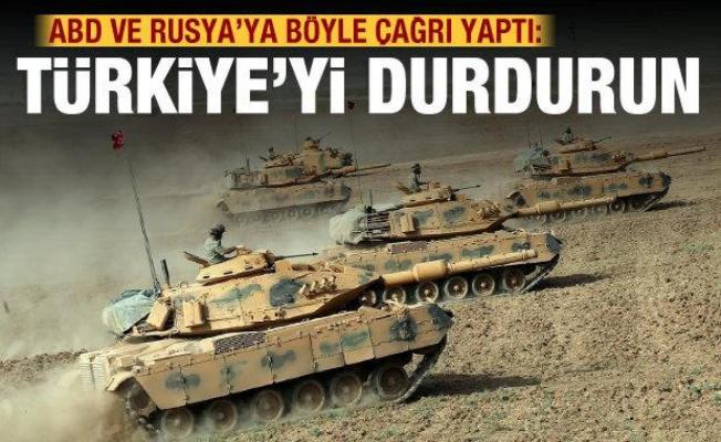 Teröristbaşı Abdi Şahin'den ABD ve Rusya'ya çağrı: Türkiye'yi durdurun