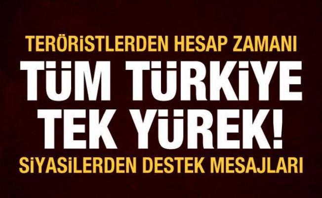 Teröristlerden hesap zamanı! Tüm Türkiye tek yürek
