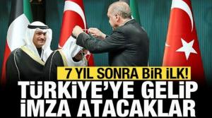 7 yıl sonra bir ilk! Türkiye'ye gelip kritik anlaşmalara imza atacak