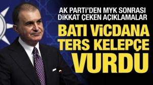 AK Parti'de MYK toplantısı sona erdi: Ömer Çelik'ten önemli açıklamalar