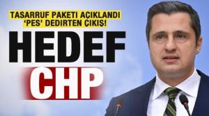Bakan Şimşek tasarruf paketini açıkladı! 'Pes' dedirten çıkış: Asıl hedef CHP
