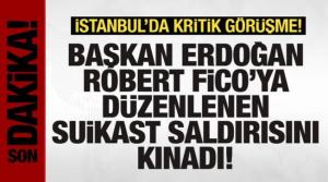 Cumhurbaşkanı Erdoğan, Robert Fico'ya düzenlenen suikast saldırısını kınadı