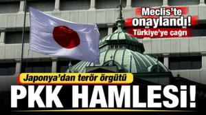 Japonya'dan PKK kararı! Meclis'te onaylandı! Türkiye'ye çağrı