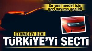 Otomotiv devi Opel geri sayıma geçti! Öncü modeli Frontera Türkiye'den dünyaya tanıtılacak
