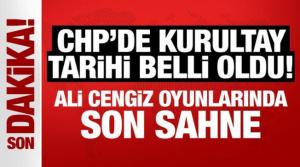 Son dakika: CHP'de kurultay tarihi belli oldu!