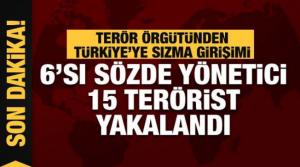 Son dakika... Gaziantep'te 11'i DEAŞ'lı, 4'ü PKK'lı 15 terörist yakalandı
