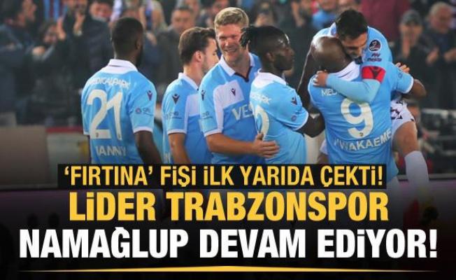 Trabzonspor namağlup devam ediyor