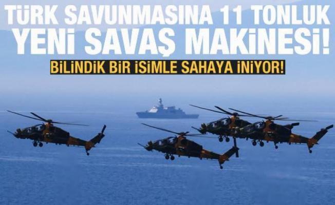 Türk savunmasına 11 tonluk yeni savaş makinesi! 
