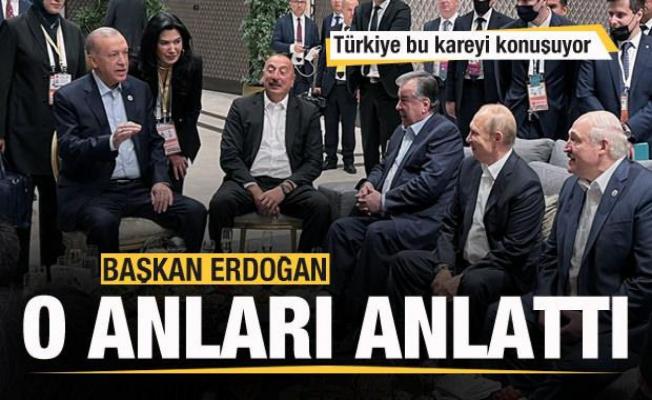 Türkiye bu kareyi konuşuyor! Başkan Erdoğan o anları anlattı