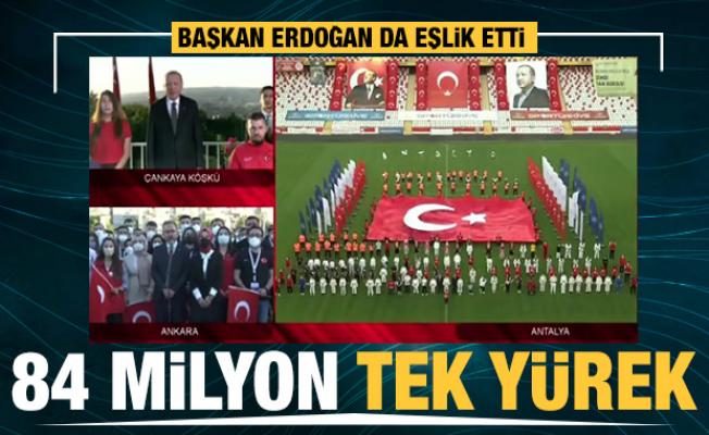 Türkiye genelinde 19 Mayıs için İstiklal Marşı okunuyor 