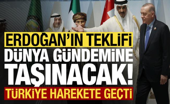Türkiye harekete geçti! Erdoğan'ın teklifi dünya gündemine taşınacak...