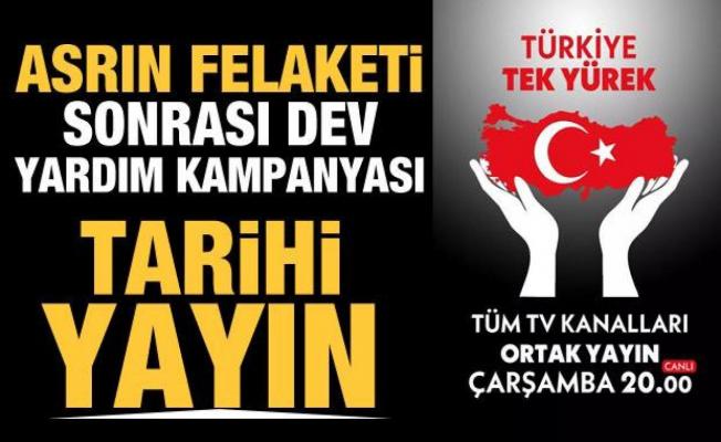 'Türkiye Tek Yürek' ortak yayında yardım kampanyası: İşte toplanan bağış miktarı...