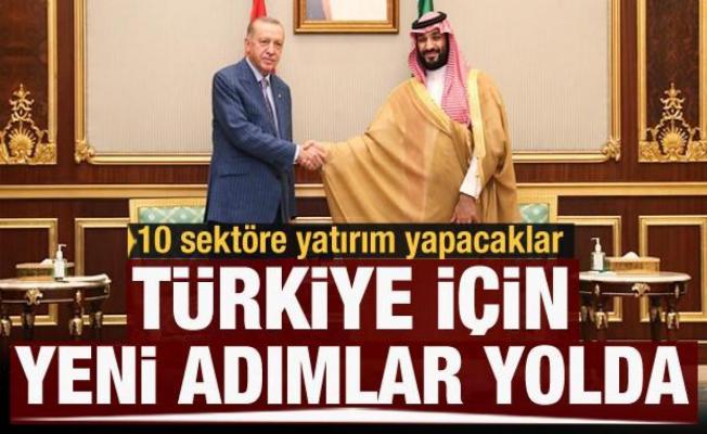 Türkiye ve Suudi Arabistan arasında iş birliği! 10 sektöre yatırım yapacaklar