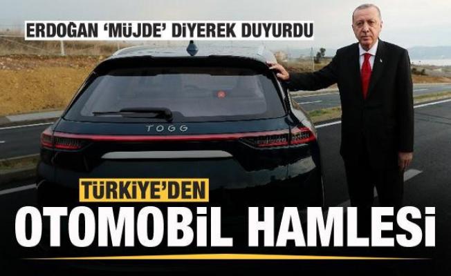 Türkiye'den otomobil atağı! Başkan Erdoğan müjdeyi verdi