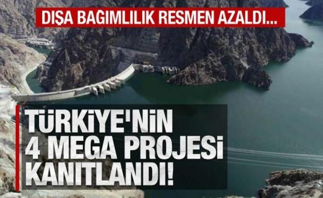 Türkiye'nin 4 mega projesi kanıtlandı! Dışa bağımlılık resmen azaldı