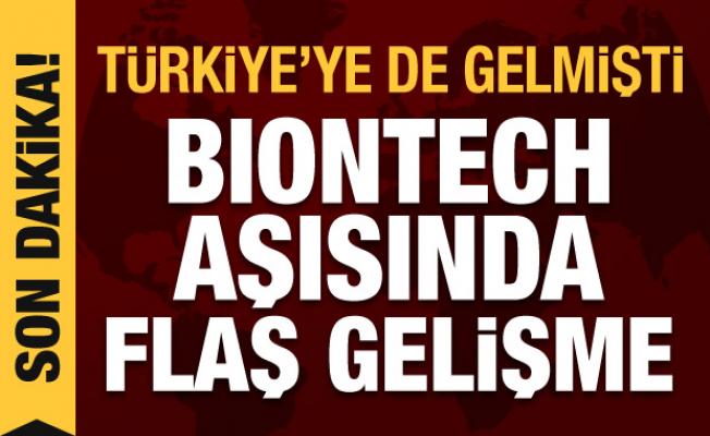 Türkiye'ye de gelmişti: BioNTech aşısındaki son dakika gelişmesi dünyaya ilan edildi