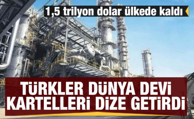 Türkler dünya devi kartelleri dize getirdi! 1,5 trilyon dolar ülkede kaldı