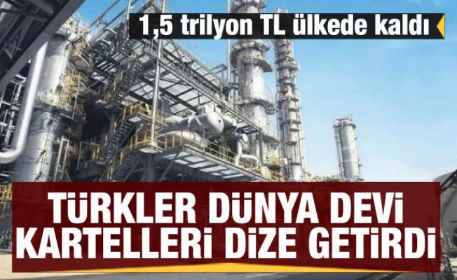 Türkler dünya devi kartelleri dize getirdi! 1,5 trilyon TL ülkede kaldı