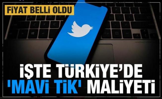 Twitter 'mavi tik' Türkiye ücreti belli oldu