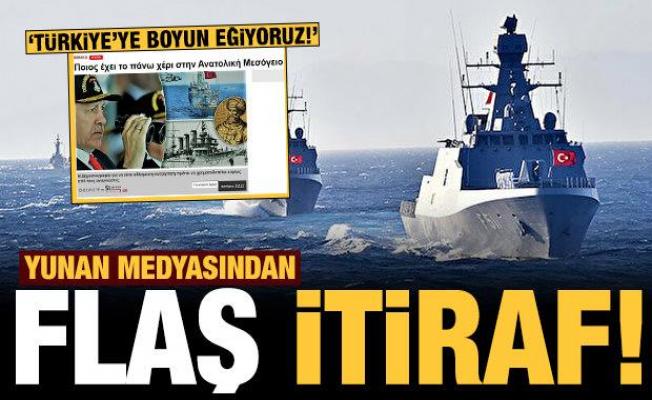 Yunan basınından flaş itiraf: Atina'da utanç! Türkiye'ye boyun eğiyoruz!